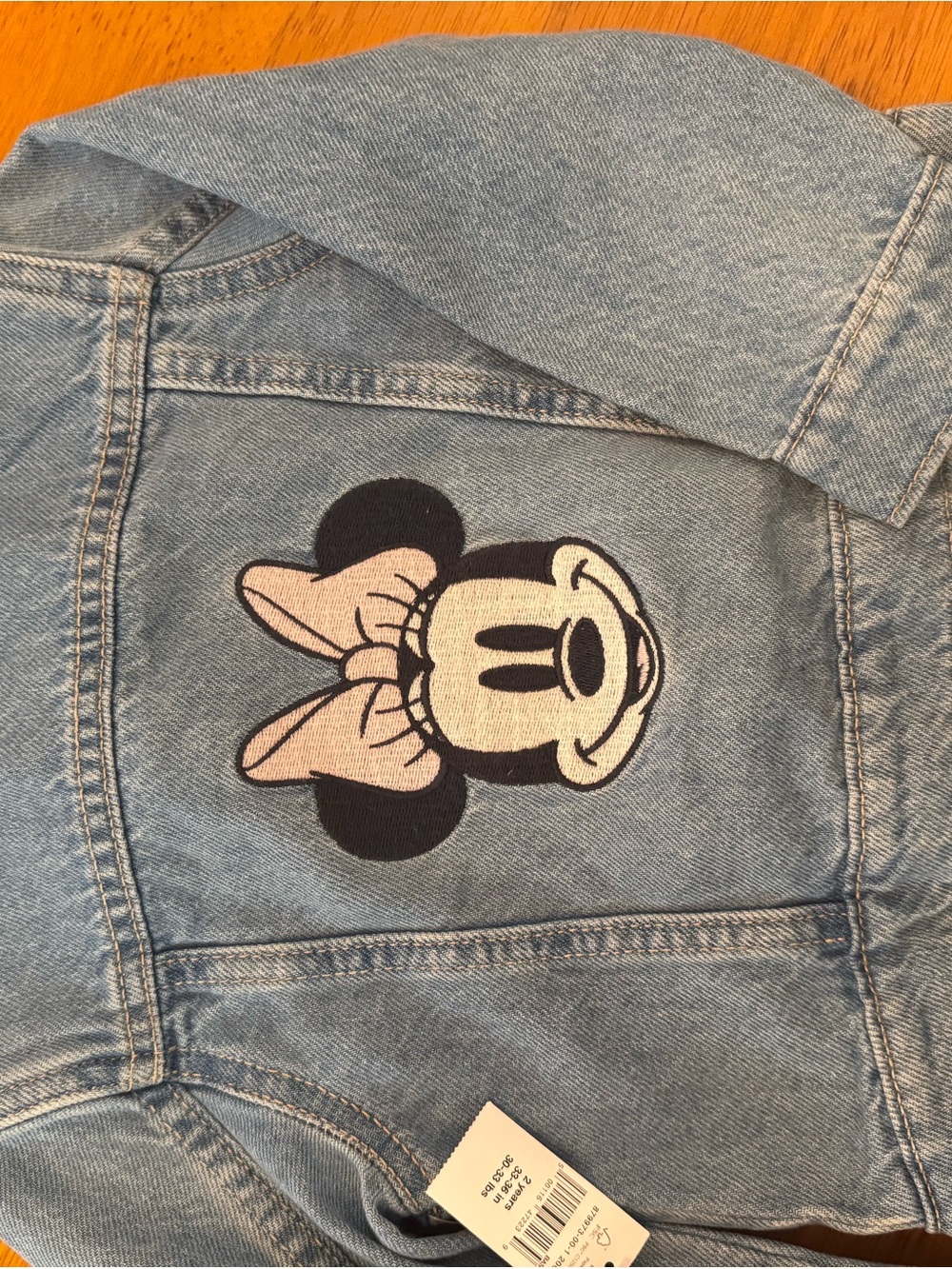 Minnie Mouse Denim Jacket NWT